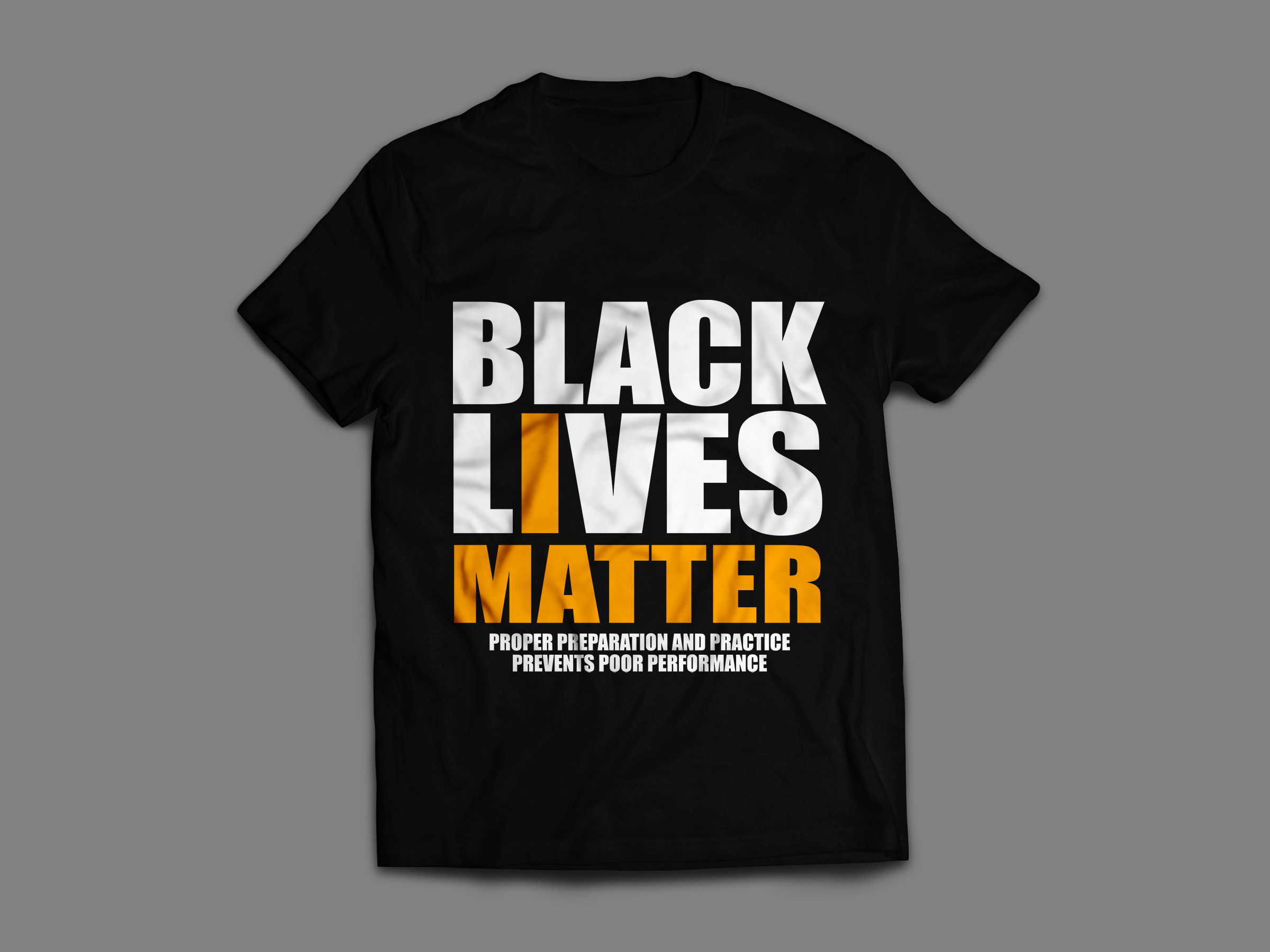 Black Lives Matter Six-P's T-Shirt