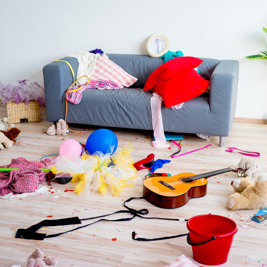 Bagunça externa, bagunça interna: o impacto da desordem na mente e no coração