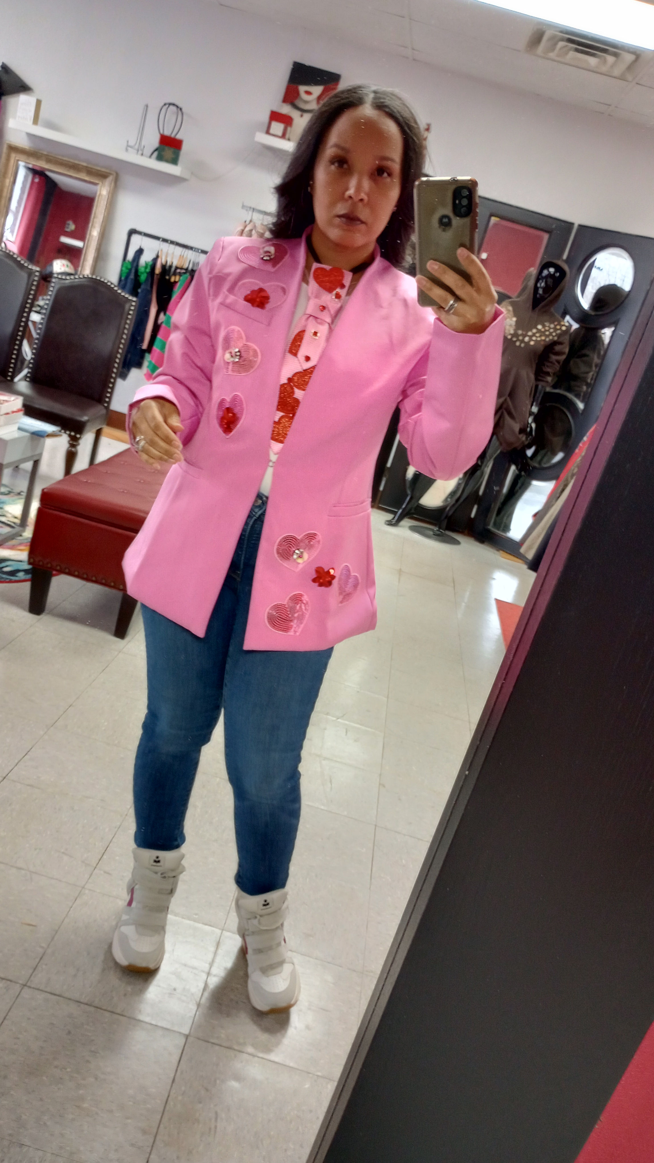 Heart blazer