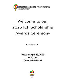 ICF Scholarship Awards 2025