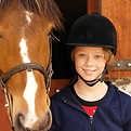 Mädchen und Pferd