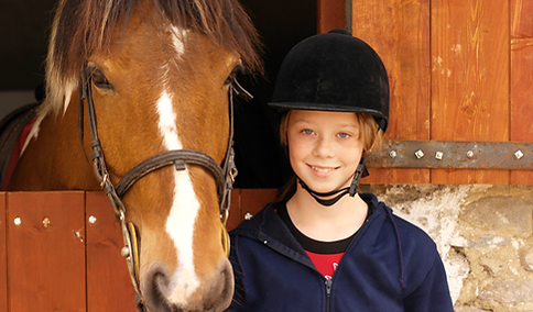 Child with Horse
