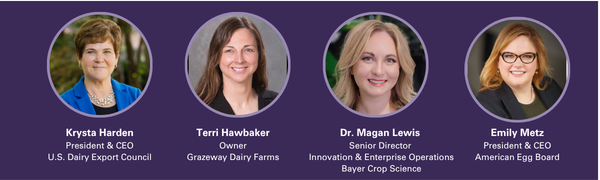 The 2026 Women in Agribusiness (WIA) Demter Award of Excellence recipients. They will be honored at the 15th annual WIA Summit in New Orleans, September 22-24.
