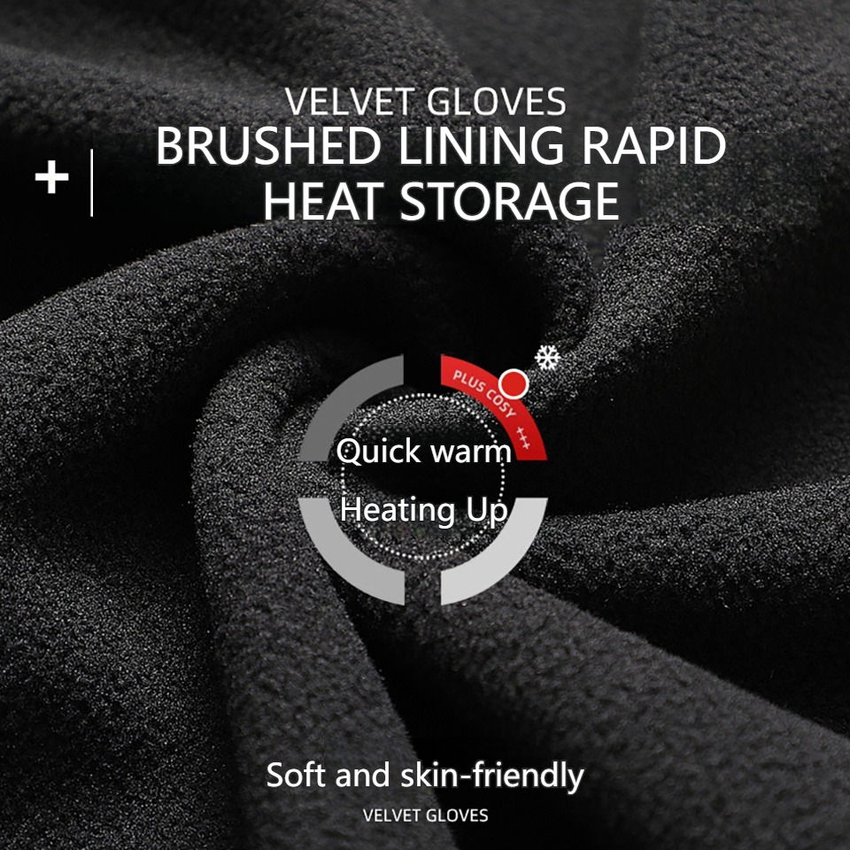 Thumbnail: GTUBIKE 1 Pair Kids Winter Warm Sports Gloves - Cold Weather Water-Resistant