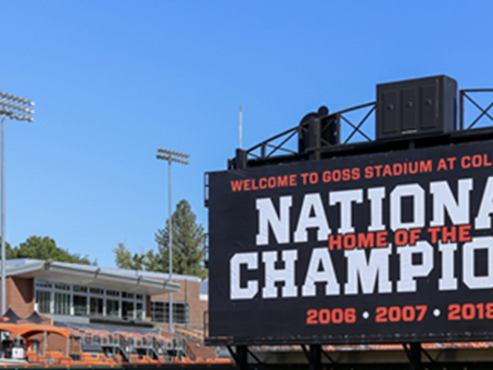 NCAA Baseball Championship Corvallis Regional By The Numbers