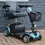 Thumbnail: Careco X-go Astro Mobility Scooter Transportable 4mph Teal