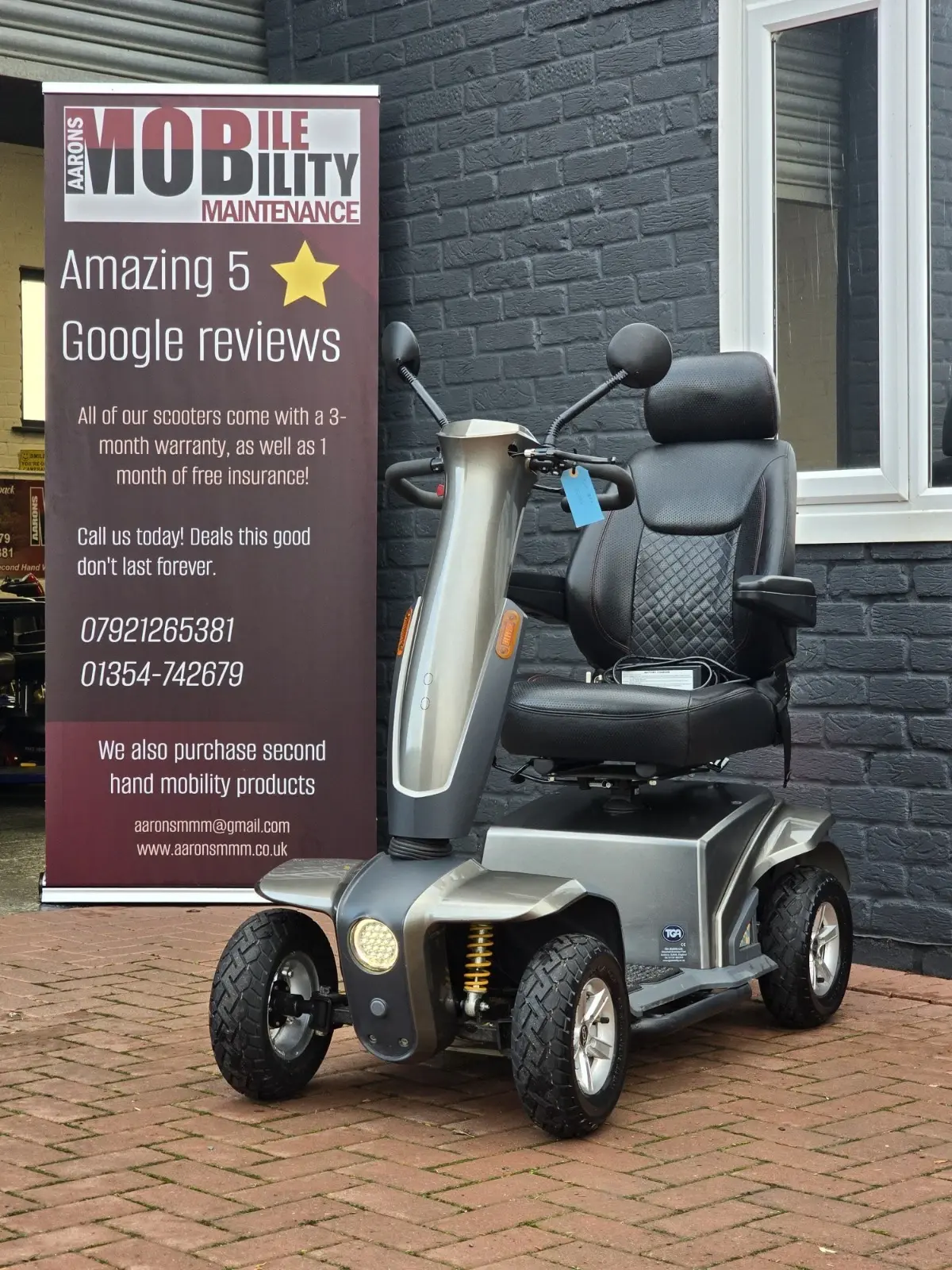 TGA Ibex 8mph Mobility Scooter