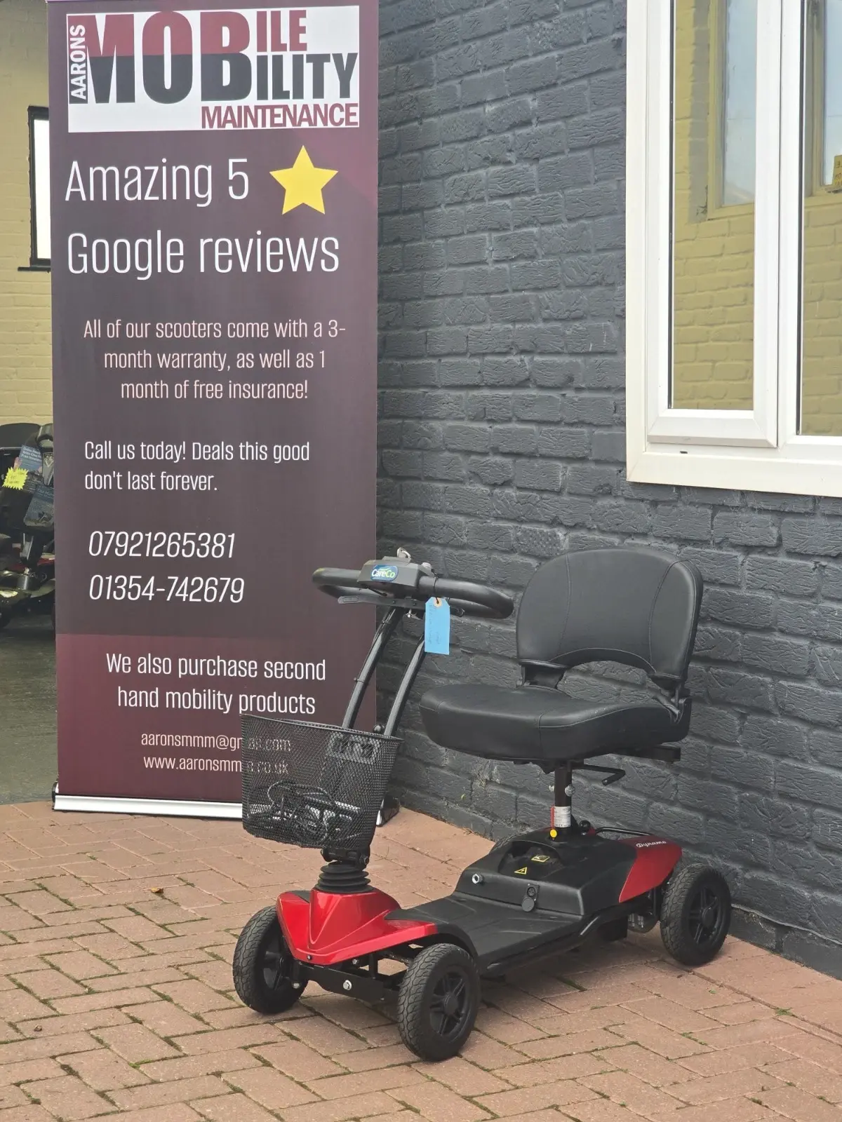 Careco Dynamo Mobility Scooter Car Transportable