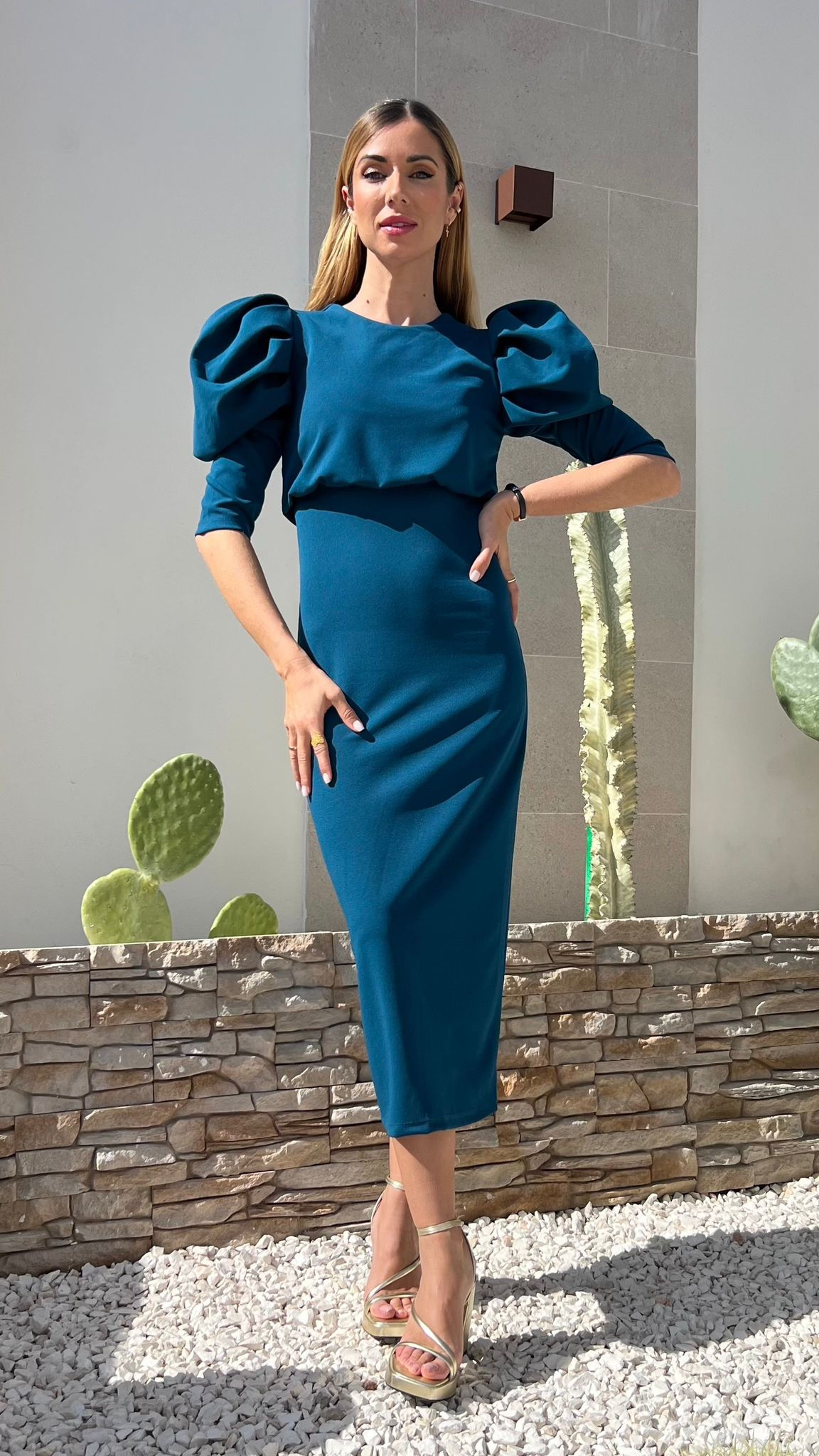 Vestido Sintra azul