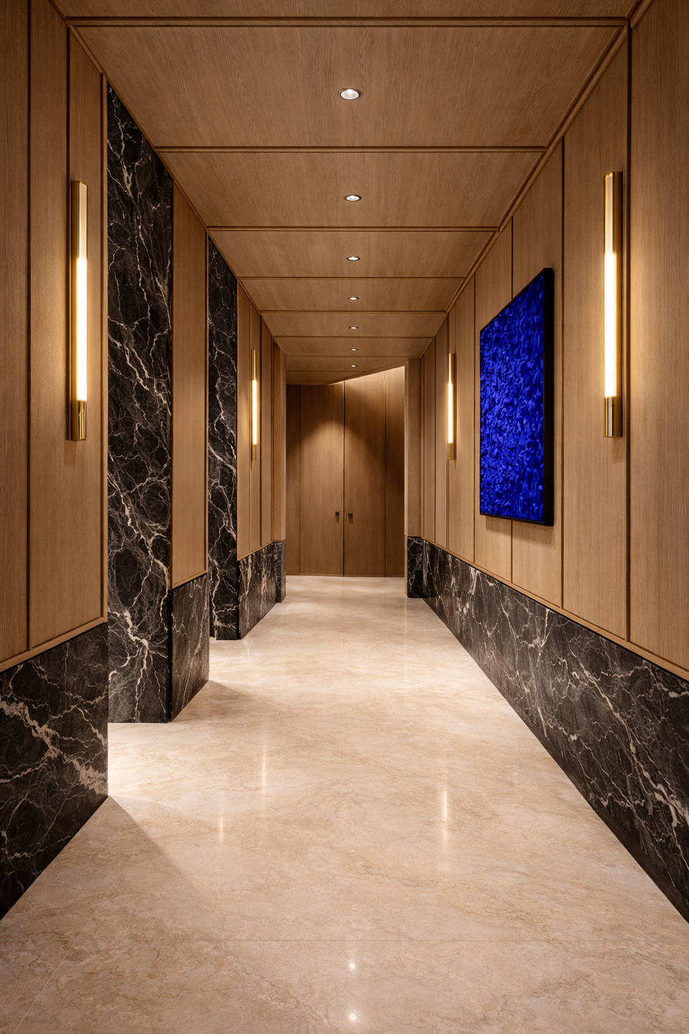 Mirahmadi Design provided full-home interior design for a new construction private residence in Beverly Hills. The project included interior architecture, kitchen and bath planning, material selection, and cohesive design across all living spaces. Interiors were developed through early planning and coordination to support construction efficiency, long-term function, and resale value.