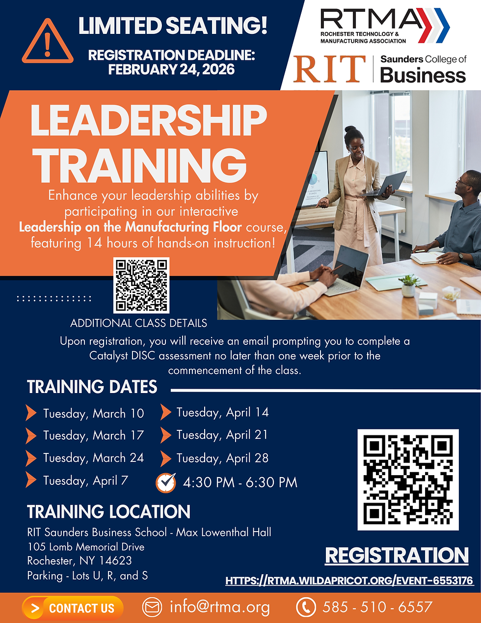 RTMA & RIT Leadership Training