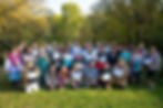 Teams with Indigenous Initiatives pose for a group photo at a Calgary translation workshop