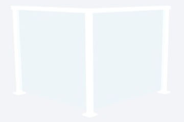 Toppmontert Rekkverk klart glass 9010 Hvit - Revetal Glasservice AS.jpg