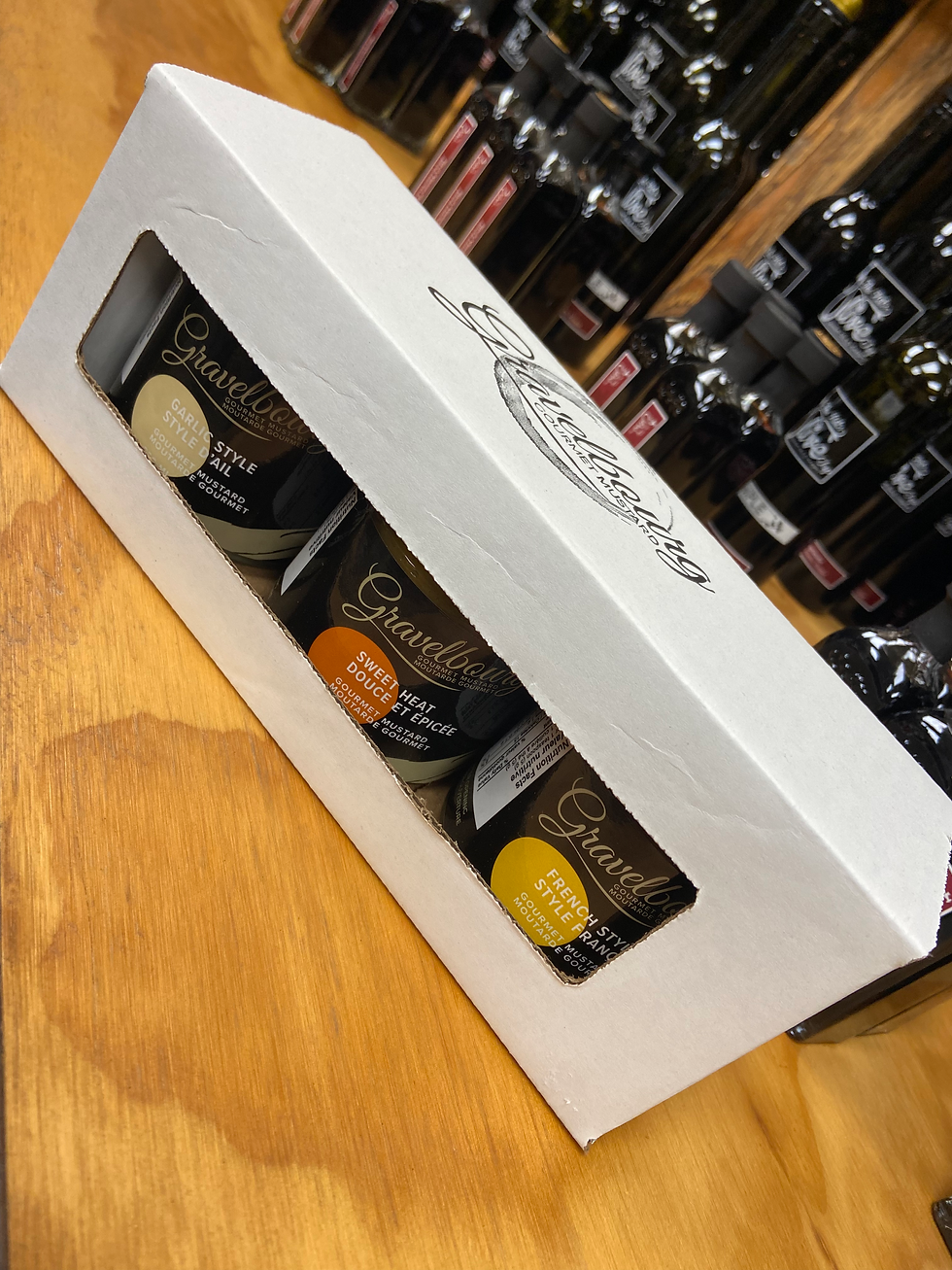 3-Pack Gravelbourg Gourmet Mustard