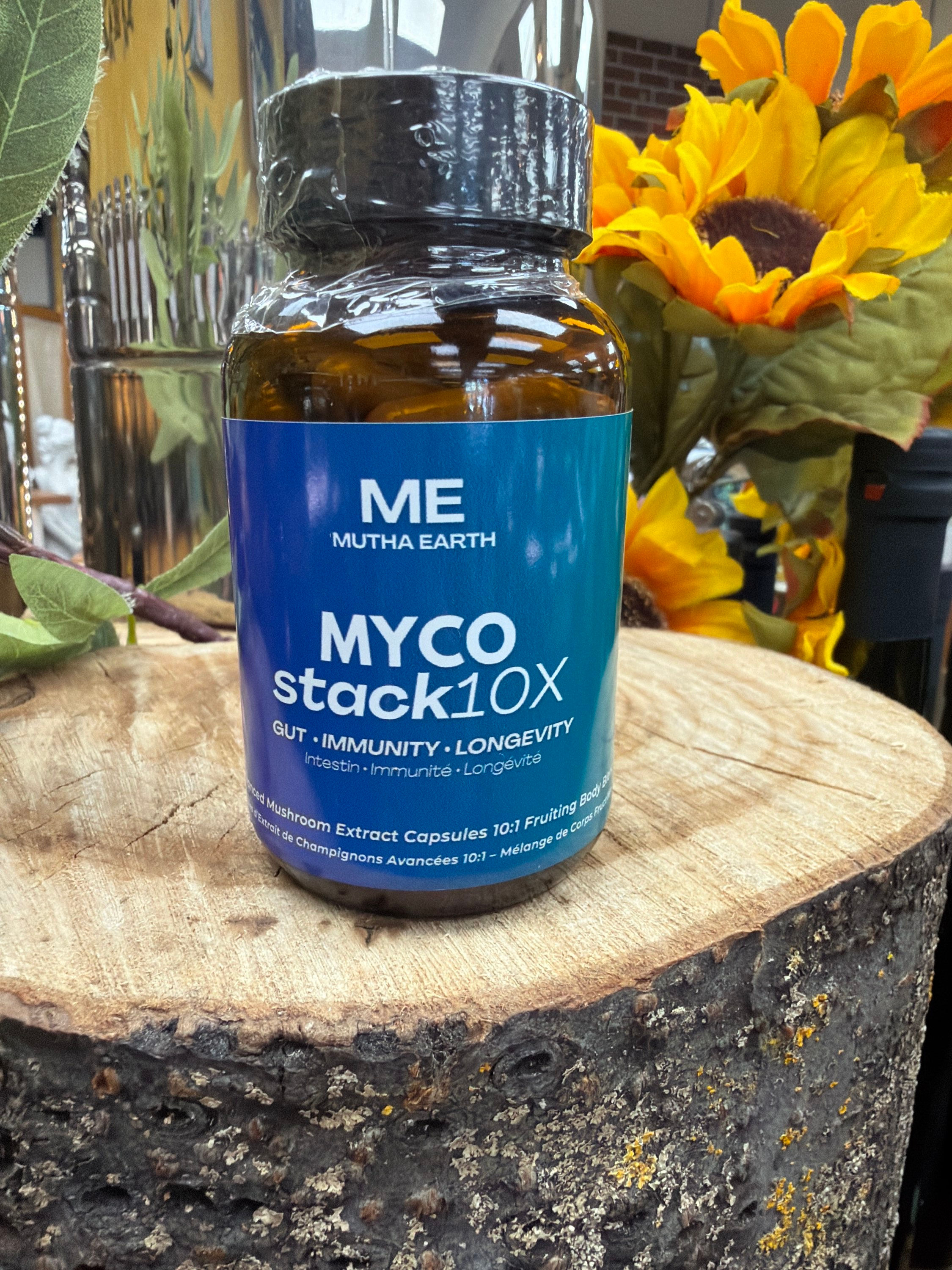 MYCOstack10X Fruiting Body Capsules (10-in-1)