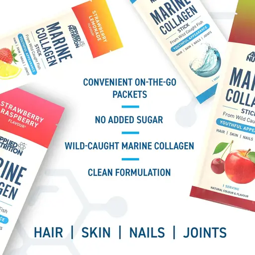 Applied Nutrition Marine Collagen Sticks 12x12g
