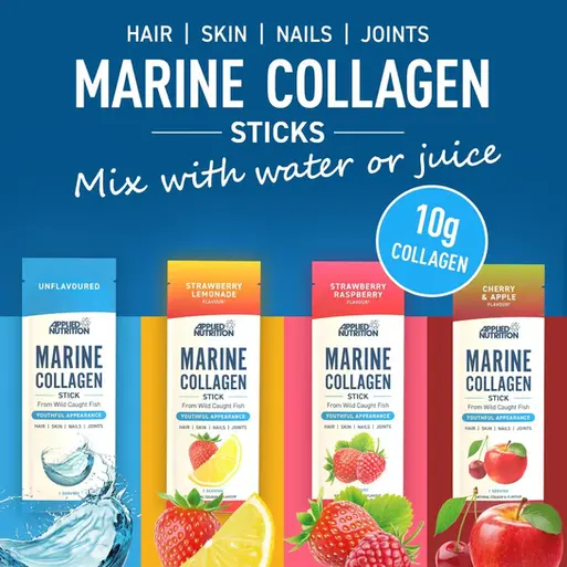 Applied Nutrition Marine Collagen Sticks 12x12g