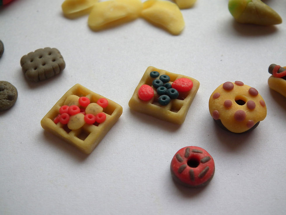 Thumbnail: Zestaw dla lalek Barbie - jedzenie