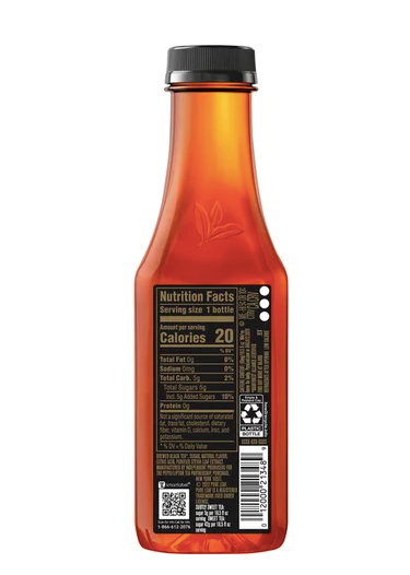 Thumbnail: Pure Leaf Subtly Sweet Peach Real Brewed Iced Tea 18.5 oz Bottle