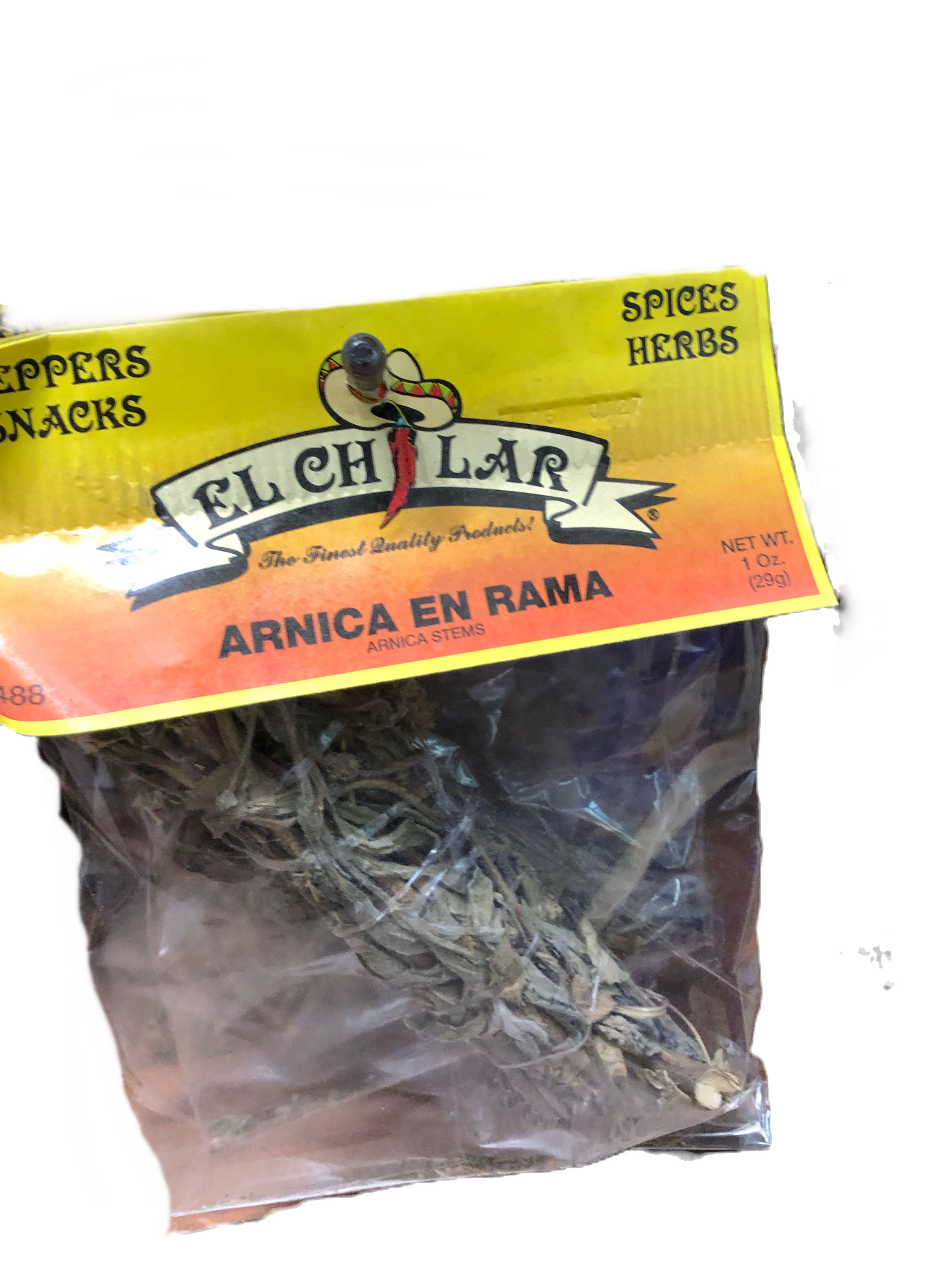 El Chilar Arnica en Rama 1oz