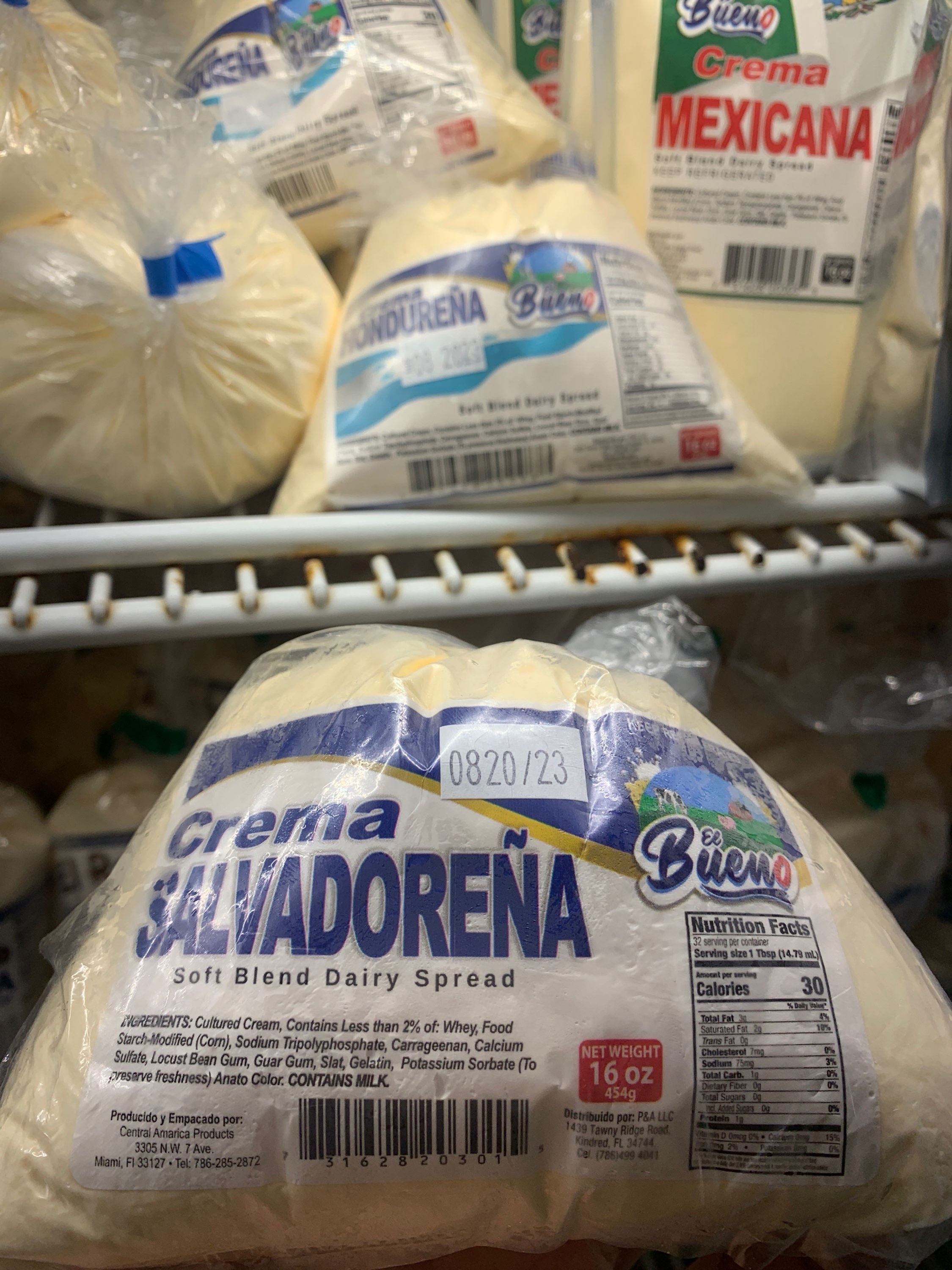 El Bueno Crema Salvadorena 16oz