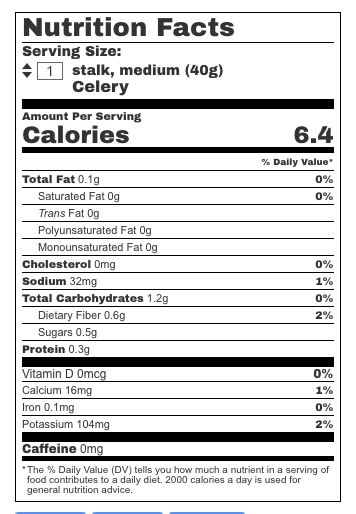 Miniatura: Fresh Celery Apio