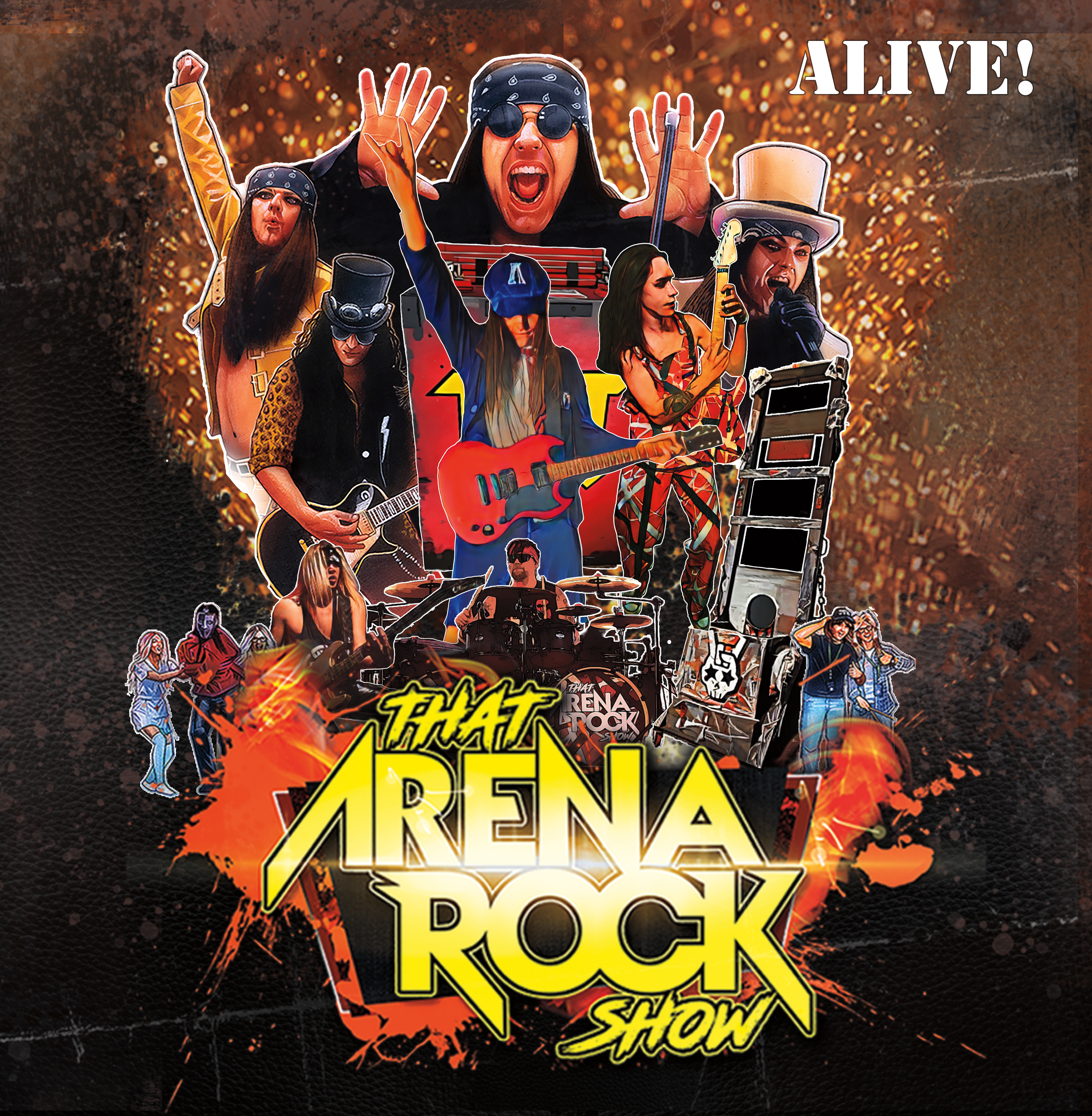 Autographed - That Arena Rock Show - Alive! Vinyl LP