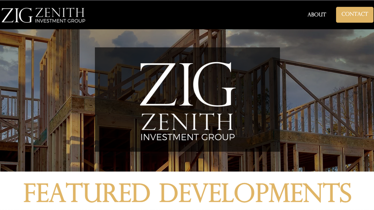 Zenith Investment Group Website