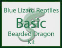 Blue Lizard Bearded Dragon Starter Kit Basic | Blue Lizard Reptiles