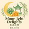 Moonlight Delights Chinese pastries logo Houston handmade bakery