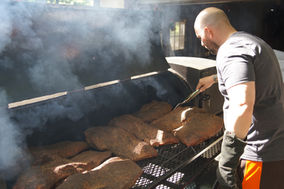 real smoker no pellets reverse flow stick smoker texas style
fat mikes bbq and ice cream augusta mi catering food trailer.JPG