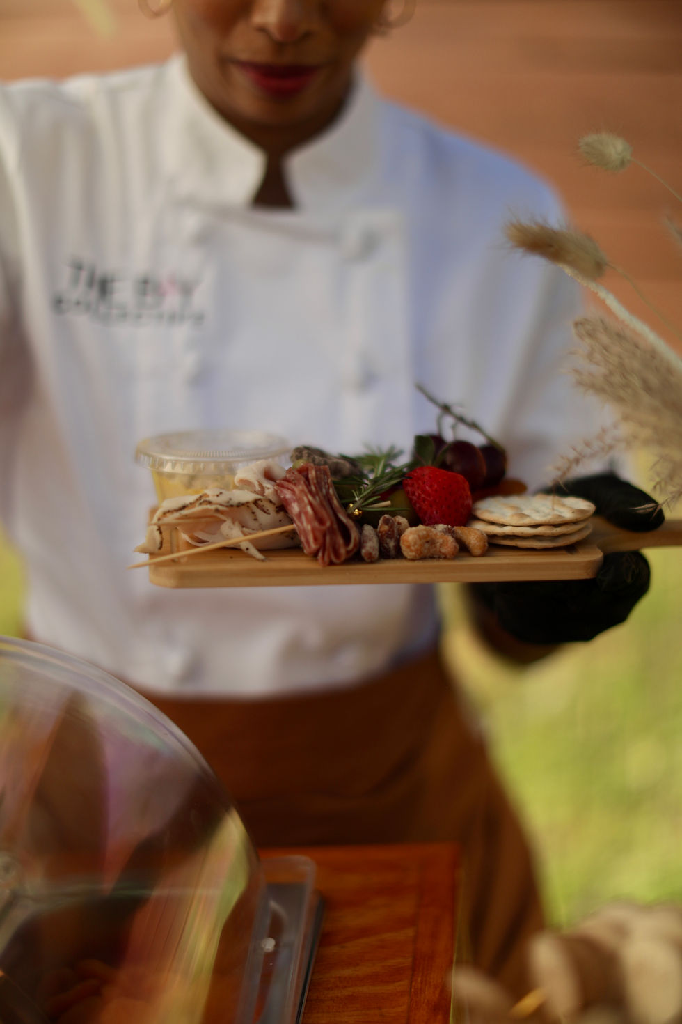 Mobile Charcuterie Cart