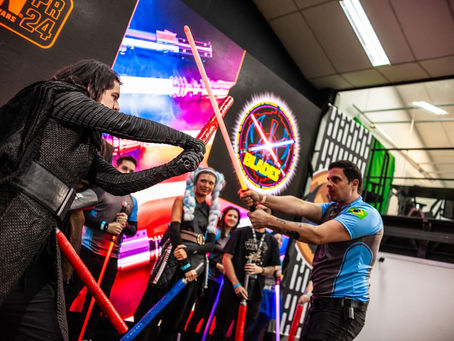 POW Festival recebe oficina de combates com sabres de luz inspirada no universo Star Wars