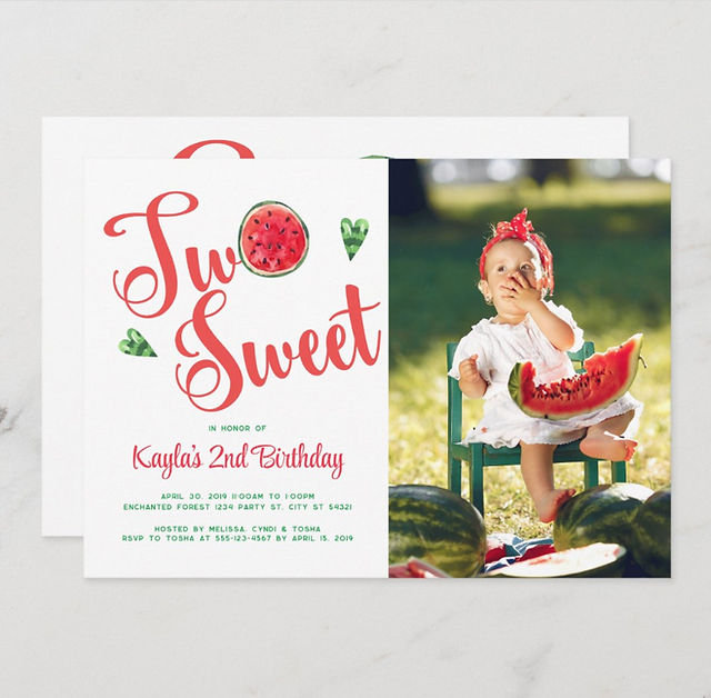 Two Sweet 2nd Birthday