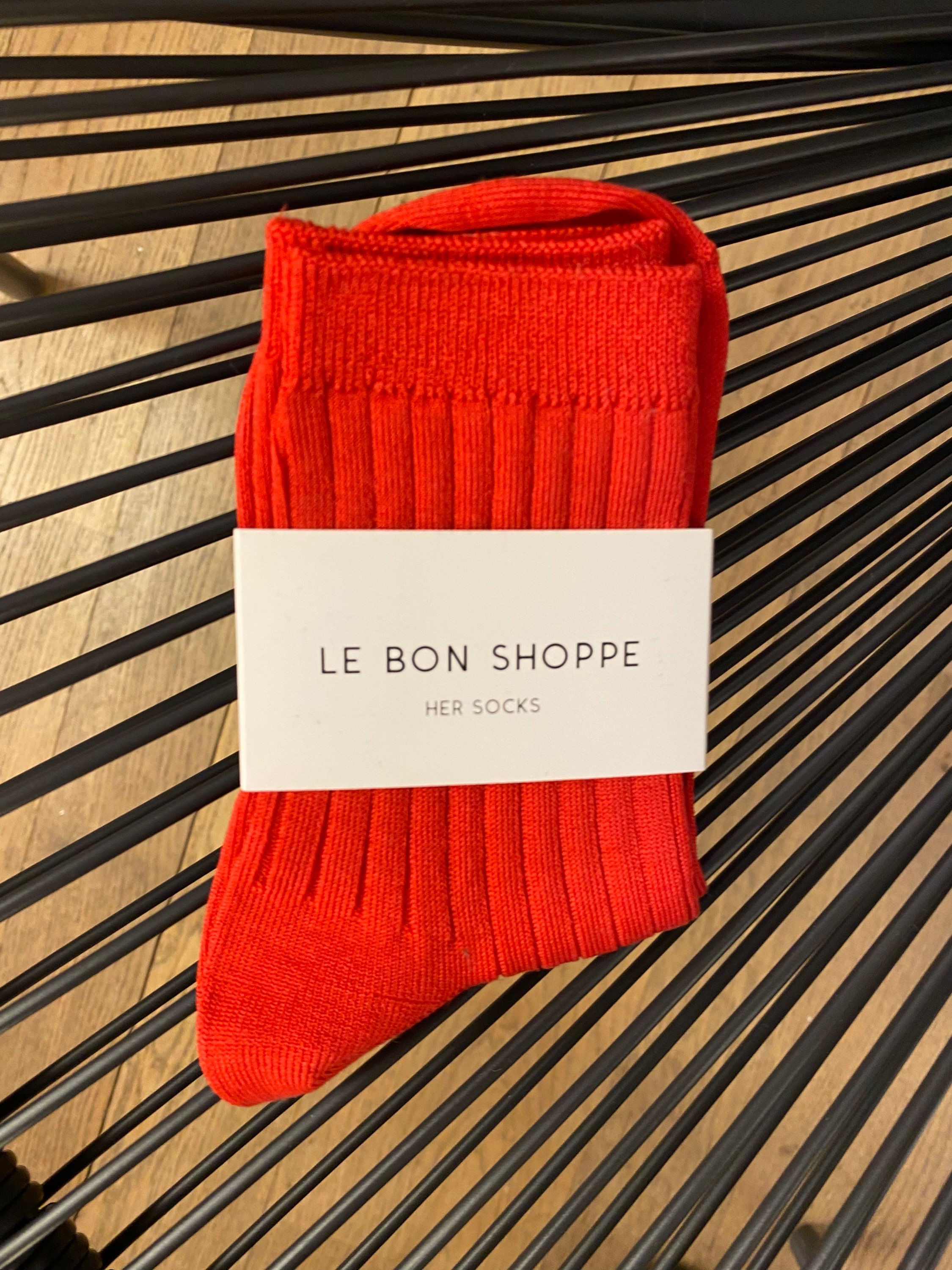 Kousen in rood katoen 41482