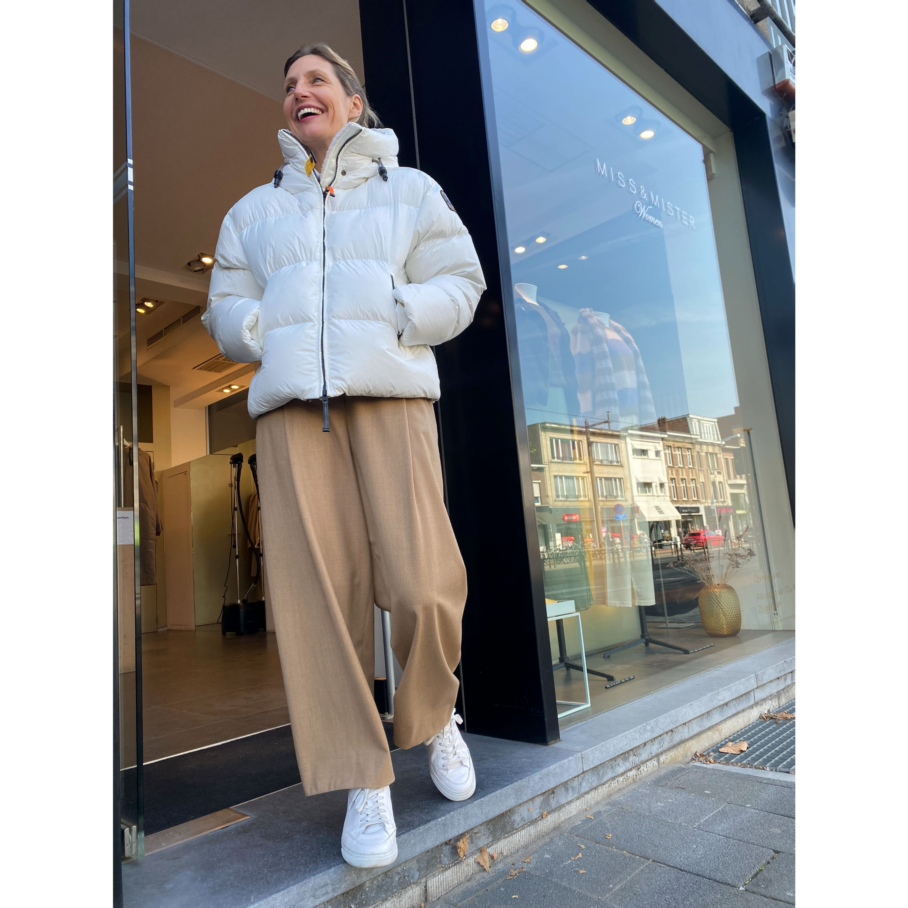 Jas parajumpers wit 40856