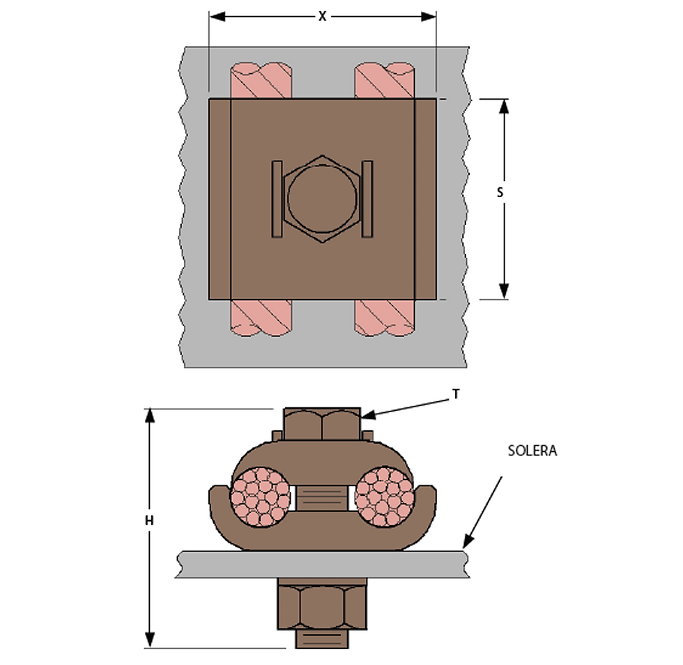 Miniatura: Conector 300-500 MCM