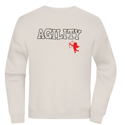 Miniature : Sweat col rond Agility OVERSIZE UNISEXE