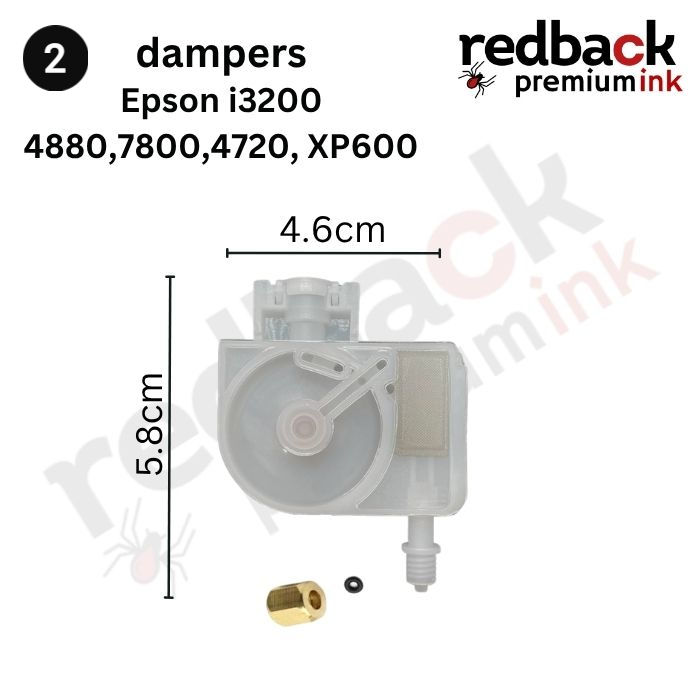 Thumbnail: Epson I3200 ink damper filter type 2-  for DTF printers easy to remove and replace, long service life