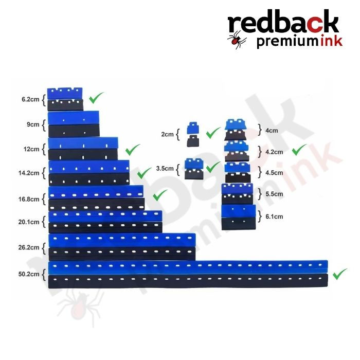 Thumbnail: Universal inkjet printer head cleaning blade – 8 size options