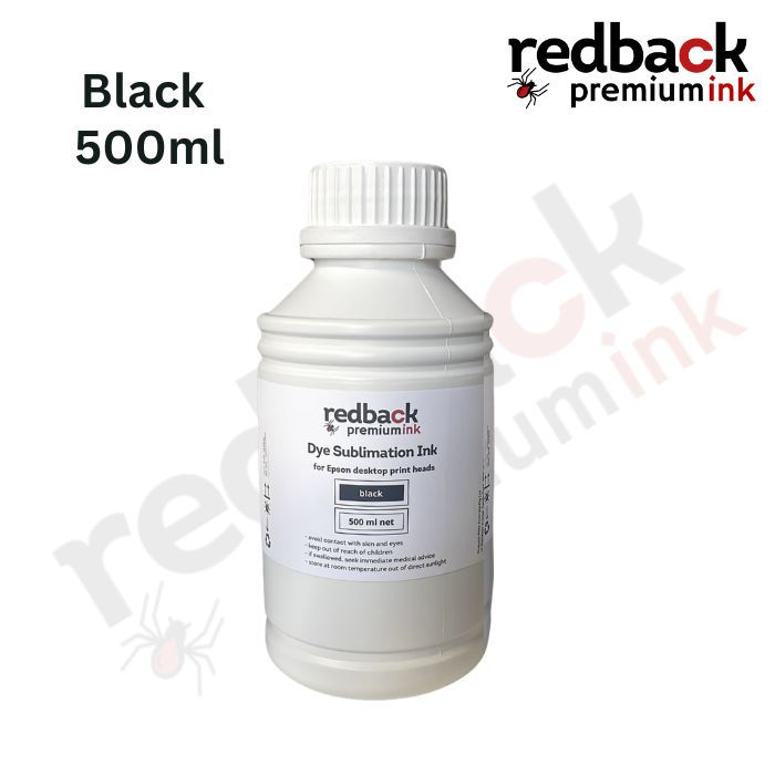 Thumbnail: Black 500ml sublimation in for Epson desktop and eco tank printers