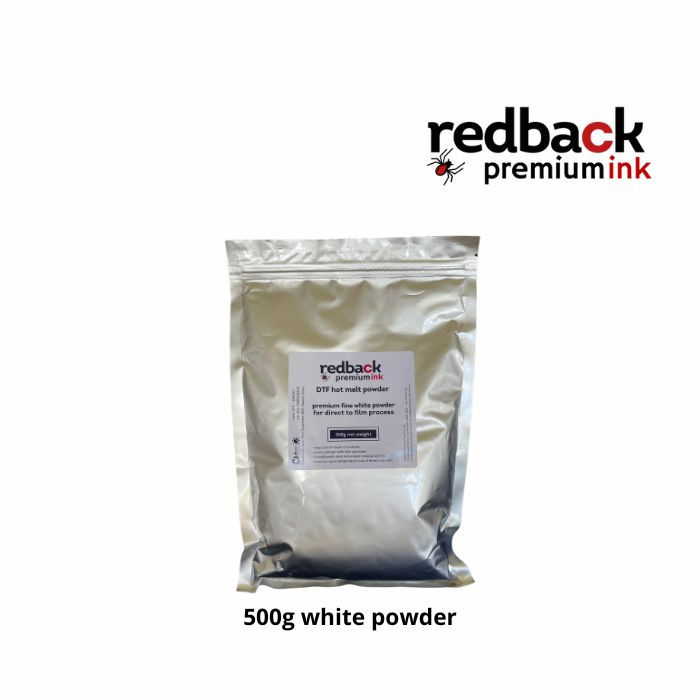 Thumbnail: DTF Sample pack - 20 sheets PET film; 500g white powder;500g black powder