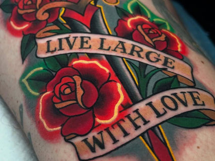 El color en la piel...