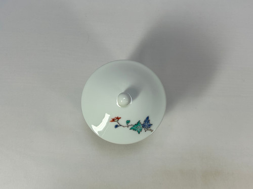 十四代柿右衛門】錦菊鳥文湯呑 | 肥前光邦商店