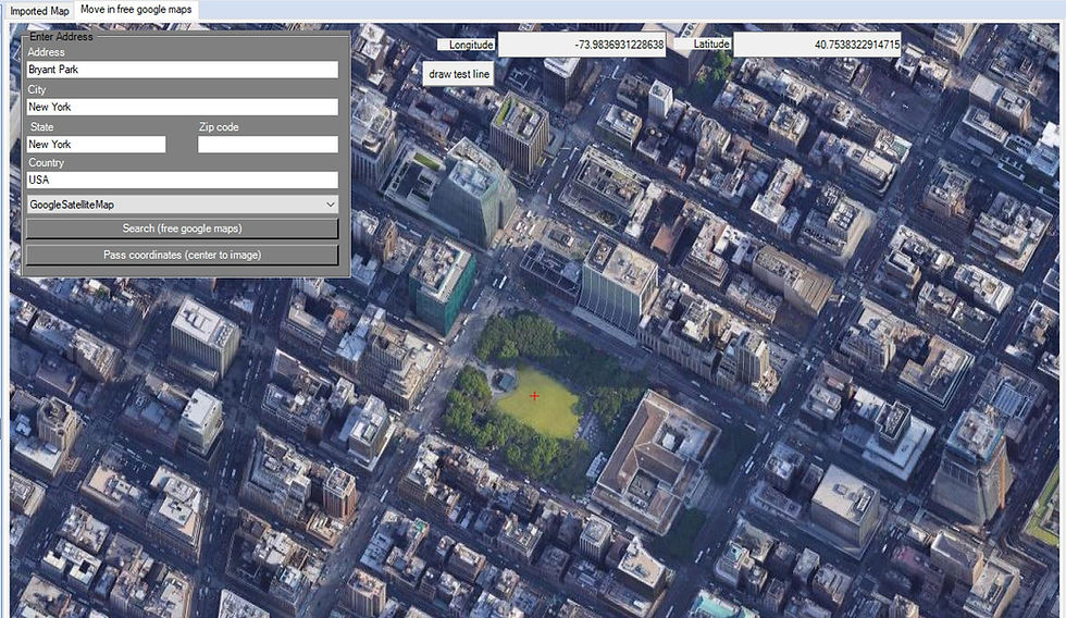 Add Buildings from Google Maps in DeepEX