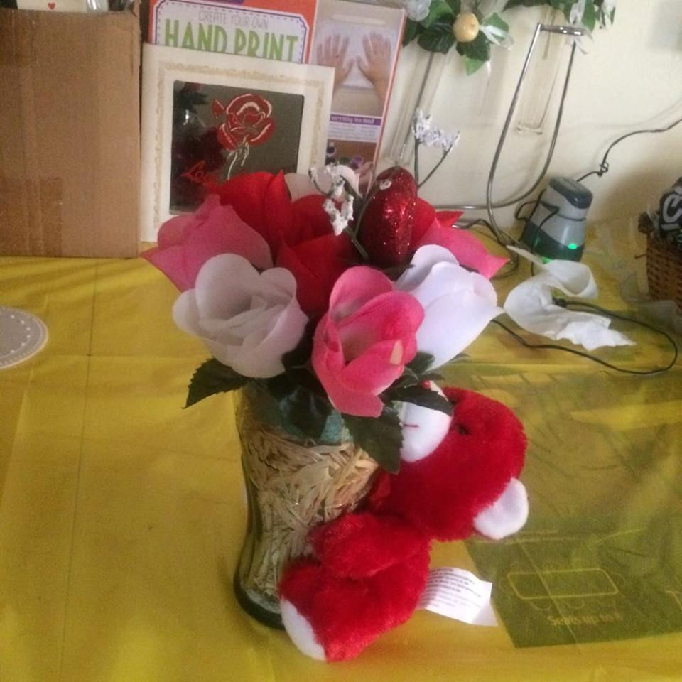 Valentine vase