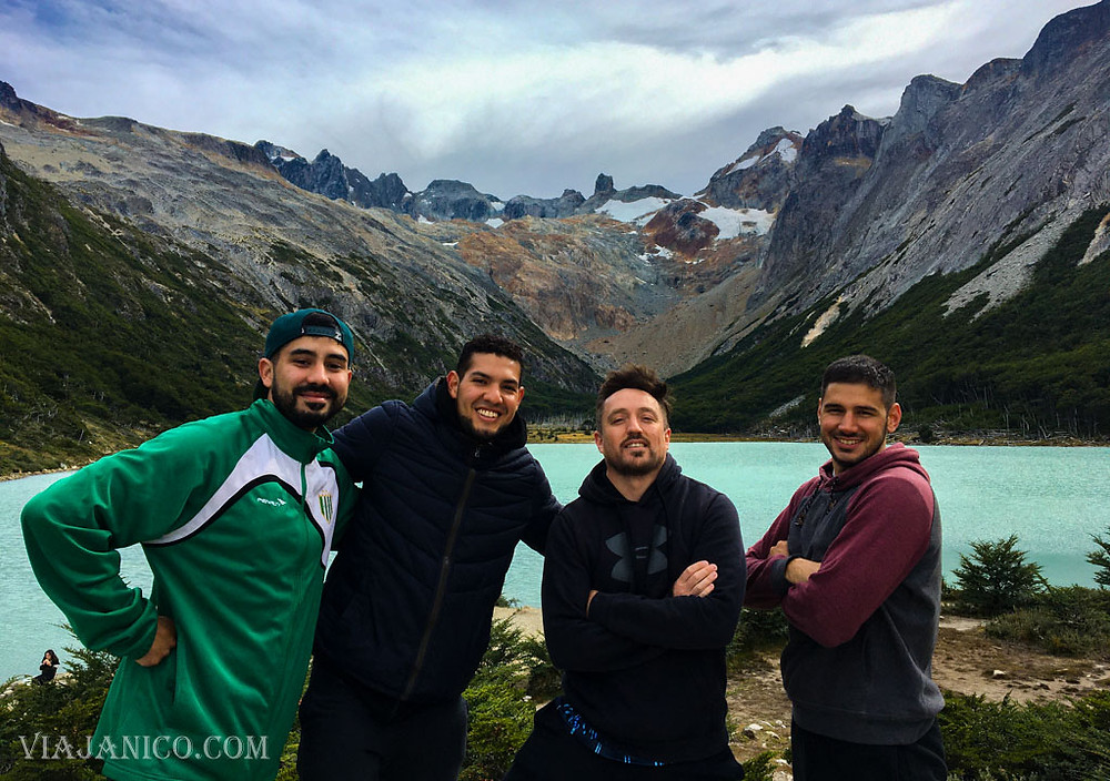 Trek Laguna Esmeralda y Glaciar Ojo del Albino