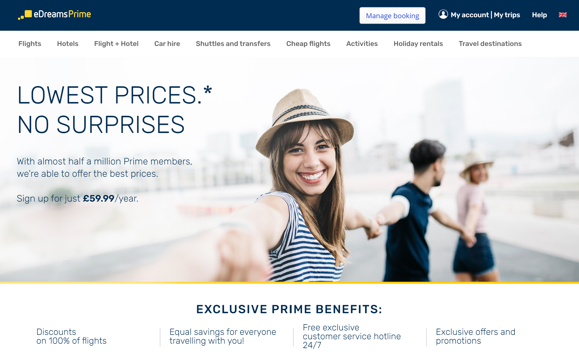 Subscription model for OTA’s on eDreams