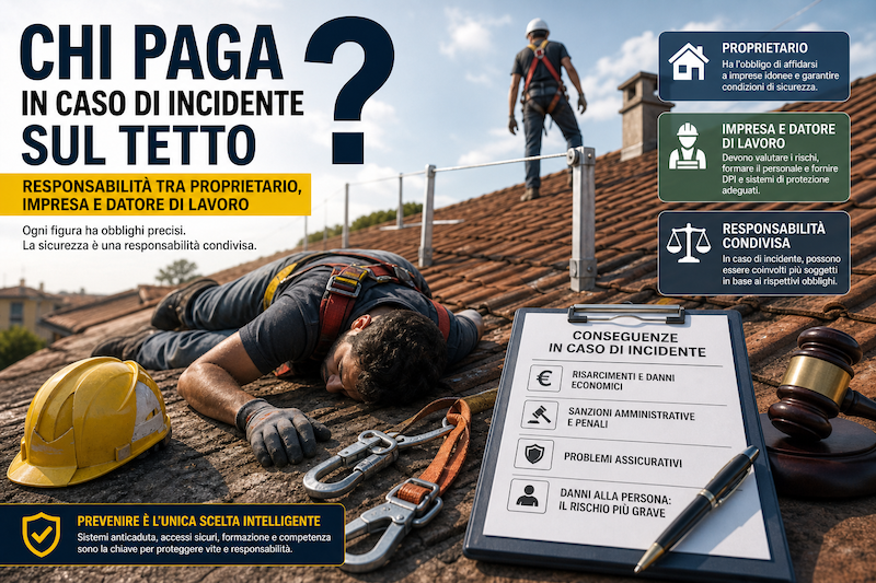 responsabilità incidente sul tetto