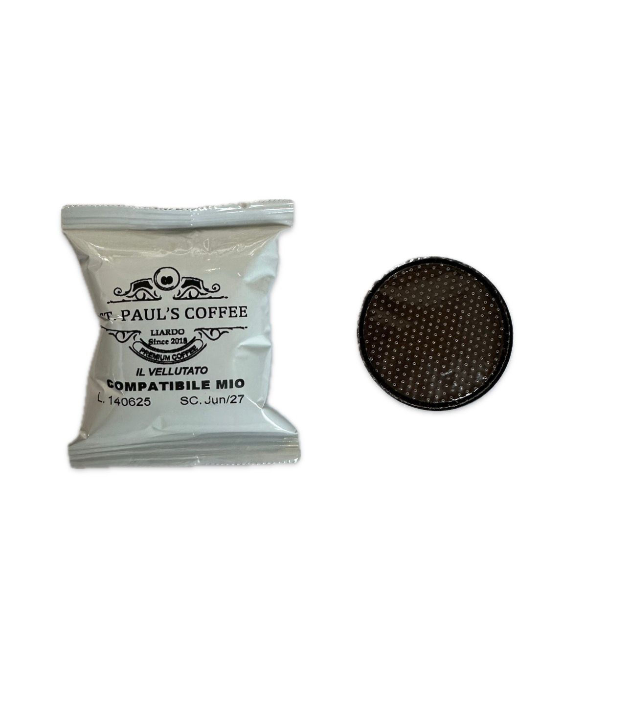 Caffè St.Paul’s compatibile a MODO MIO Miscela Bianca "Dolce e Vellutata"